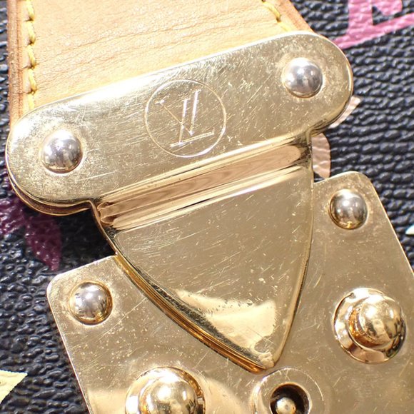 Louis Vuitton Handbag Monogram Multicolor Speedy 30 Women's M92642 Noir Black... - Picture 7 of 10